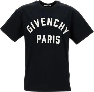 Givenchy Logo T-shirt - Heren - T-shirts - Zwart - XL - Katoen - Tops