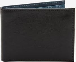 Tusk Leonardo Compact Billfold in Black /Blue at Nordstrom