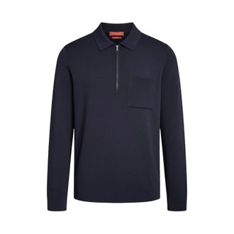 Daniele Fiesoli Truien & Vesten, Heren, Blauw, M, Wol, 2025/02 0112 Ronde hals knitwear