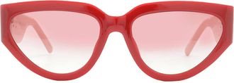 Marc Jacobs Red Gradient Cat Eye Ladies Sunglasses MARC 645/S 092Y/TX 57
