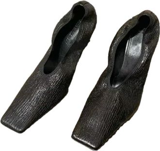 Generic JCVBN Retro White Single Shoes Womens Zebra Pattern Square Head High Heels Slim Heels Comfortable Soft Leather Womens Shoes