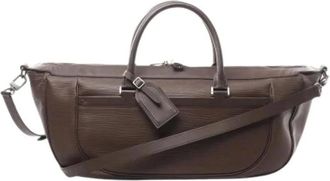 Louis Vuitton Pre-owned Weekend Bags, female, Brown, Size: ONE SIZE Pre-owned Weekend Bag