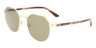 Calvin Klein CK22103S 717 Mens Sunglasses Gold Size 51