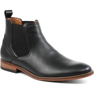 Tommy Hilfiger Berton Chelsea Boot in Black at Nordstrom Rack, Size 10.5