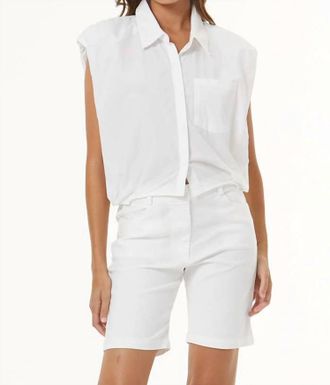 Young Fabulous & Broke Jules Top In Bone