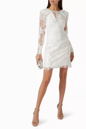 Elliatt Davison Dress In Ivory