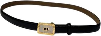 Dior Pre-owned Vintage Riem - Dames - Vintage Accessoires - Zwart - ONE Size - Leer - Vintage