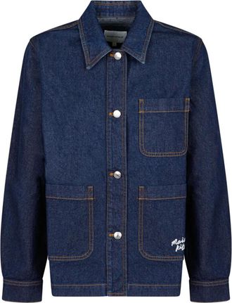 Maison Kitsun&eacute; Donna, Giacche, Blu, S, new
