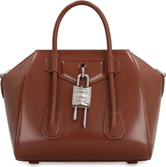 Givenchy Borsa a mano mini in pelle Givenchy Antigona Lock