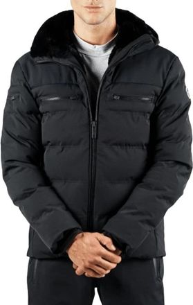 Fusalp Stretch Technische Ski Jas met Duvet - Heren - Gewatteerde jassen - Zwart - 3XL - Jassen