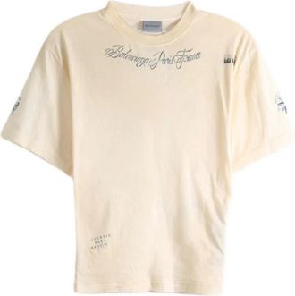 Balenciaga Tops, Dames, Beige, XS, T-Shirts