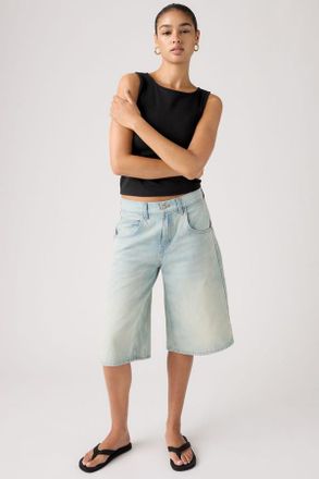 Levi's Super Baggy Jorts - Donna - 24 - Blu / Celito Lindo