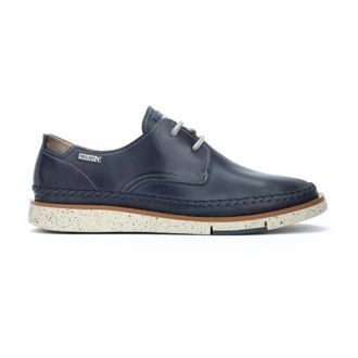 Pikolinos San Juan Veterschoen - Heren - Veterschoenen - Blauw - 43 EU - Leer - Schoenen