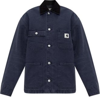Carhartt Work in Progress OG Michigan jack - Dames - Zomerjassen - Blauw - S - Katoen - Jassen