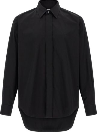 Alexander McQueen Black Relaxed Logo Shirt