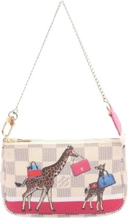 Louis Vuitton Pre-owned Vintage Mini Bag - Dames - Vintage Mini Tas - Wit - ONE Size - Vintage