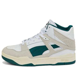 Puma Slipstream Hi Heritage White Gray Green 387998-02