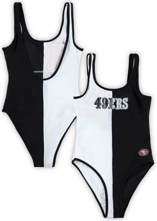 G-III 4Her by Carl Banks Womens G-III 4Her by Carl Banks Black/White San Francisco 49ers Last Stand One-Piece Swimsuit at Nordstrom, Size Xx-Large