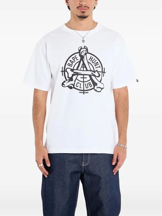 A Bathing Ape T-shirt con stampa - Bianco