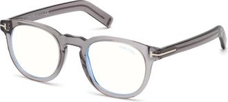 Tom Ford Modieuze Brillen - Heren - Brillen - Grijs - 48 MM - Accessoires