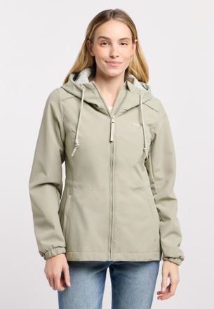Ragwear Parka RAGWEAR DANKKA, Damen, Gr. XXL, dusty olive, Web, Obermaterial: 100% Polyester, unifarben mit Farbeinsatz, normal, Jacken Parka, Mit Kordelzug, 