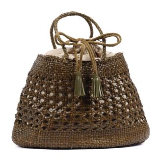 Dragon Diffusion Bucket Bags, female, Green, Size: ONE SIZE Santa Cano Handbag
