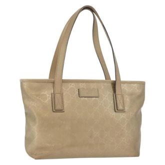 Gucci Borsa Tote Pre-owned Vintage - - Pre-owned - Donna - Beige - ONE SIZE