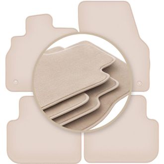 OEM Alfombrillas Premium Beige Para: Audi Q3 Ii F3 Suv 2018
