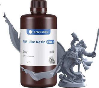 OEM Resina Para Impresi&oacute;n 3d, Alta Precisi&oacute;n, Curado R&aacute;pido, Gris, 2 Kg
