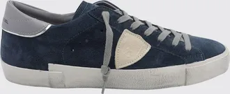 Philippe Model Sneakers basse Paris in pelle con effetto usurato e logo Scudetto