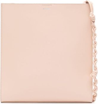 Jil Sander Tangle leather shoulder bag - women - Nappa Leather/Calf Leather - OS - Pink