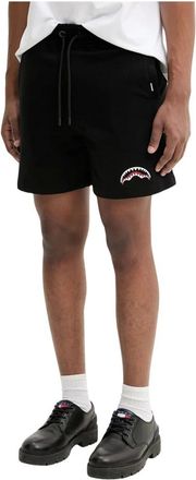 Sprayground Hombre, Pantalones cortos, Negro, Talla: L