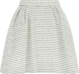 Alessandra Rich Tweed Skirt