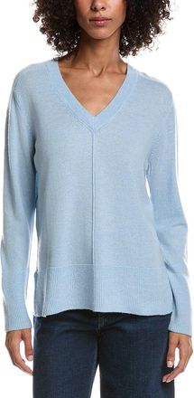 Forté Cashmere Easy Wool & Cashmere-Blend Sweater