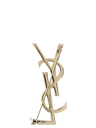 Saint Laurent Cassandre Belt Buckle - Gold