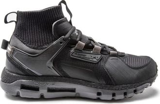 Under Armour Mens Ua Hovr Summit Mid Trainers - Black - Size UK 8