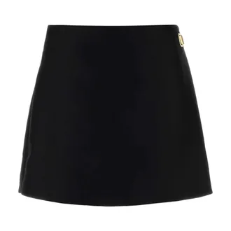 Balenciaga Mini Tailored Skort - female - Balenciaga - Short Skirts - Black - S - Skirts