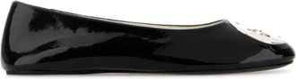 Tory Burch Reva Ballet - Dames - Ballerinas - Zwart - 38 EU - Leer - Schoenen