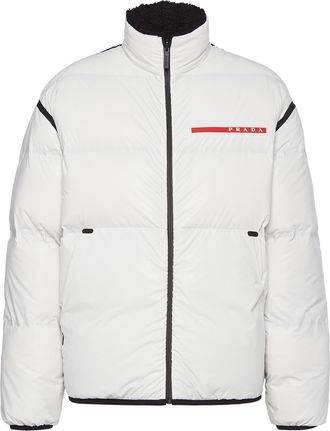 Prada Reversible cropped Light Re-Nylon down jacket