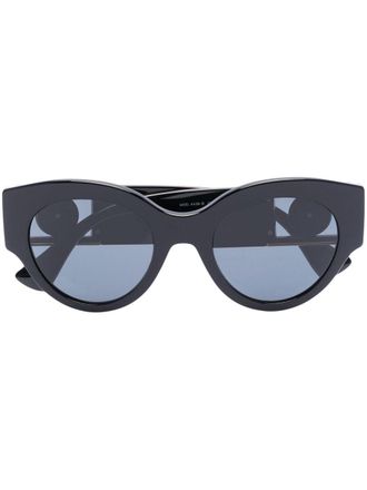 Versace Occhiali da sole cat-eye Medusa - Nero