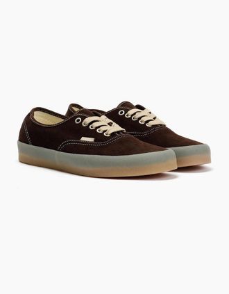 Vans Mens Vans Authentic Crepe Suede Mens Demitasse Trainers - Brown - Size: 11