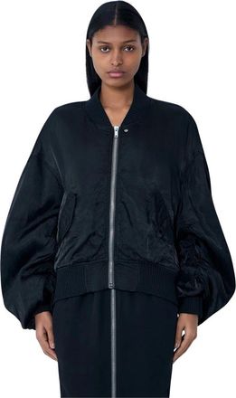 Rick Owens Oversized Bomberjack - Dames - Bomber jackets - Zwart - M - Jassen
