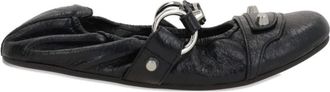 Balenciaga Ballerinas, female, Black, Size: 10 US City Ballerina