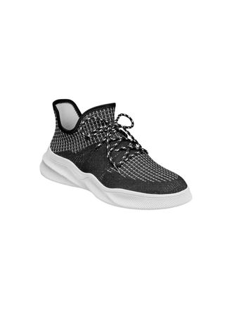 Stacy Adams Mens Vortex Laced Sneakers In Black