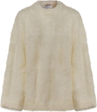 Brunello Cucinelli Sweaters Light And Natural-Donna