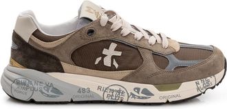 Premiata Brown Logo Sneakers