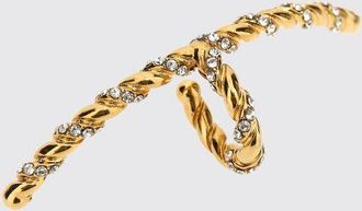 Valentino Garavani Piercing labbro Valentino Garavani in ottone con strass incastonati