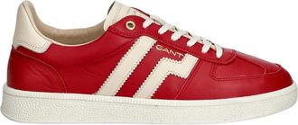 GANT Cuzima Sneakers - Dames - Sneakers - Rood - 40 EU - Leer - Schoenen