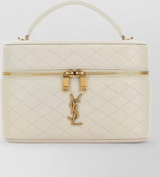 Saint Laurent large vanity gaby leather shoulder bag