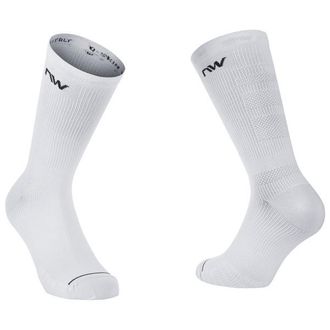 Northwave Extreme Pro Sock Velosocken - Unisex | grau/wei&szlig;